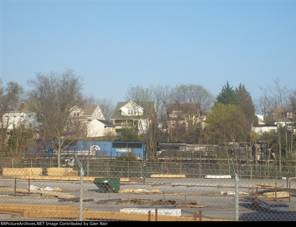Norfolk Southern Engines On 16T at Vardo.